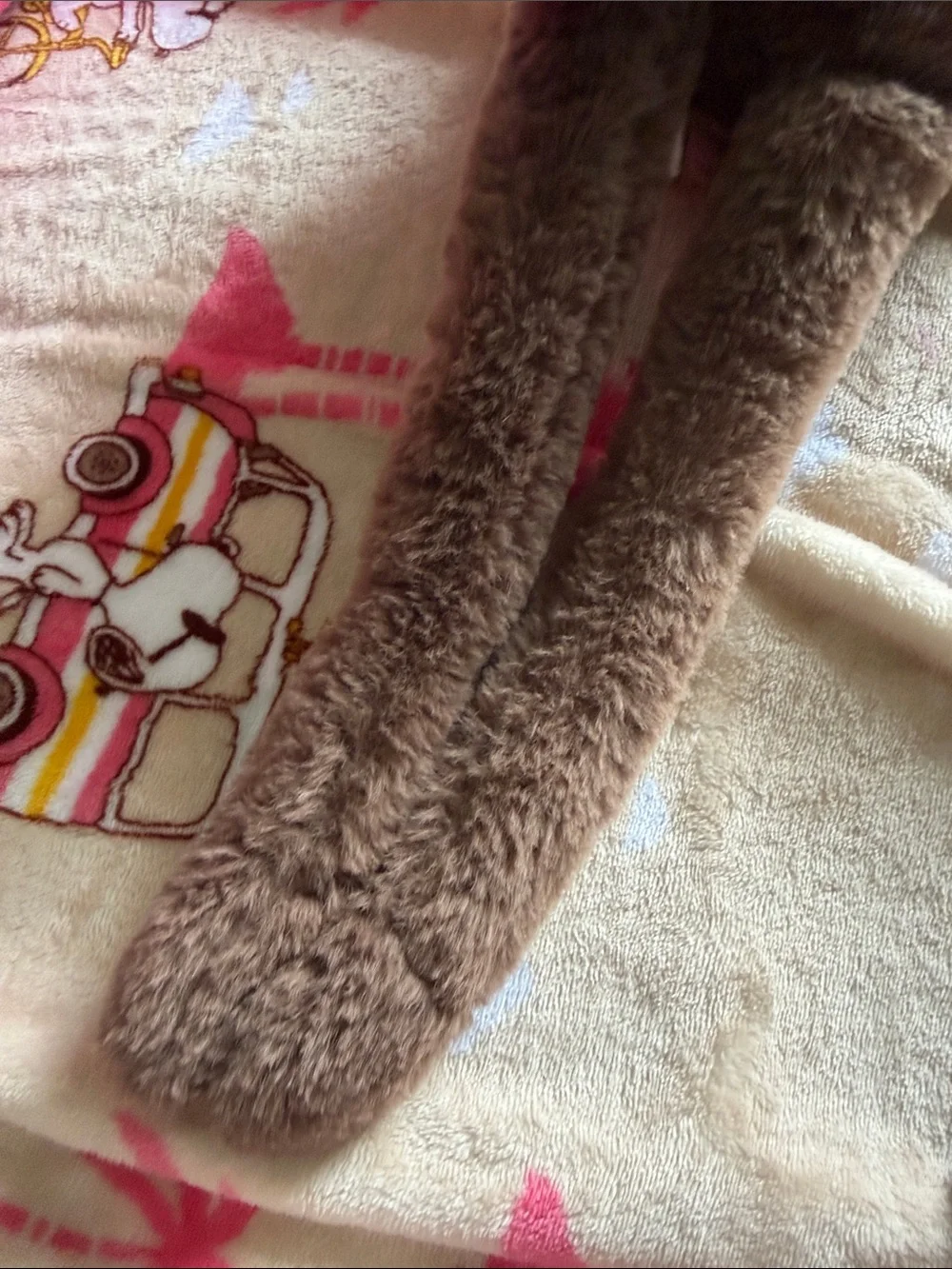 PillowFort Plush Brown Teddy Bear Stuffed Animal Soft Comfort Toy Kids Baby